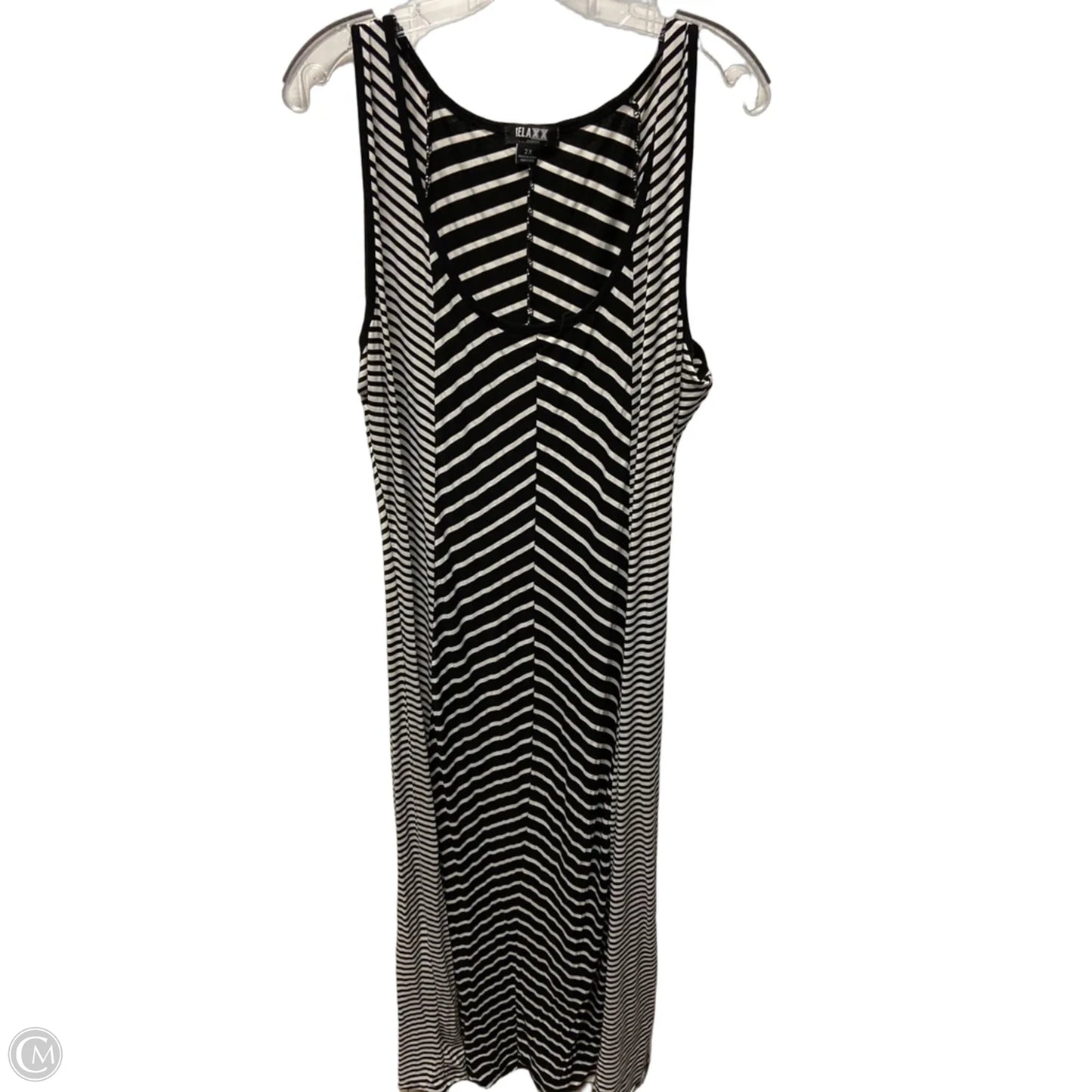 Dress Casual Short By Clothes Mentor In Striped Pattern, Size: 2x