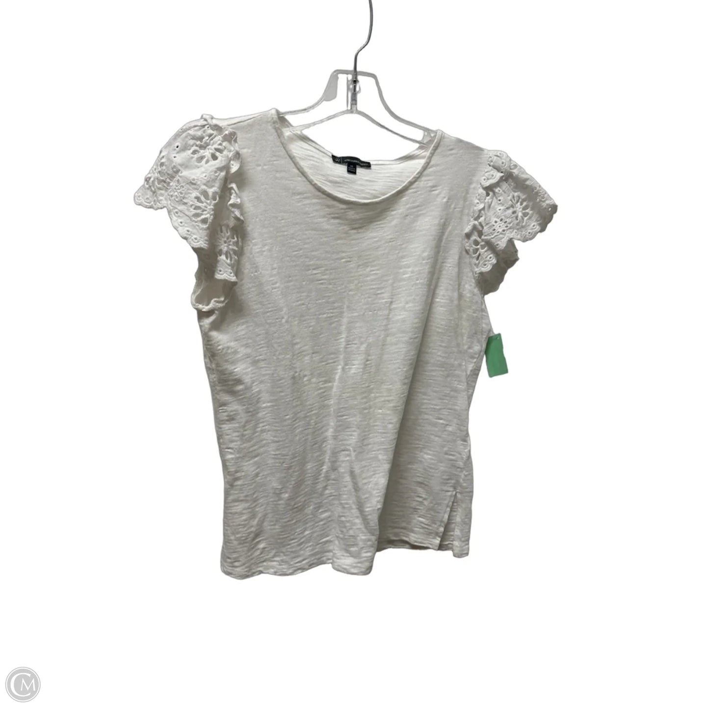 Top Sleeveless By Adrianna Papell In White, Size: Xs