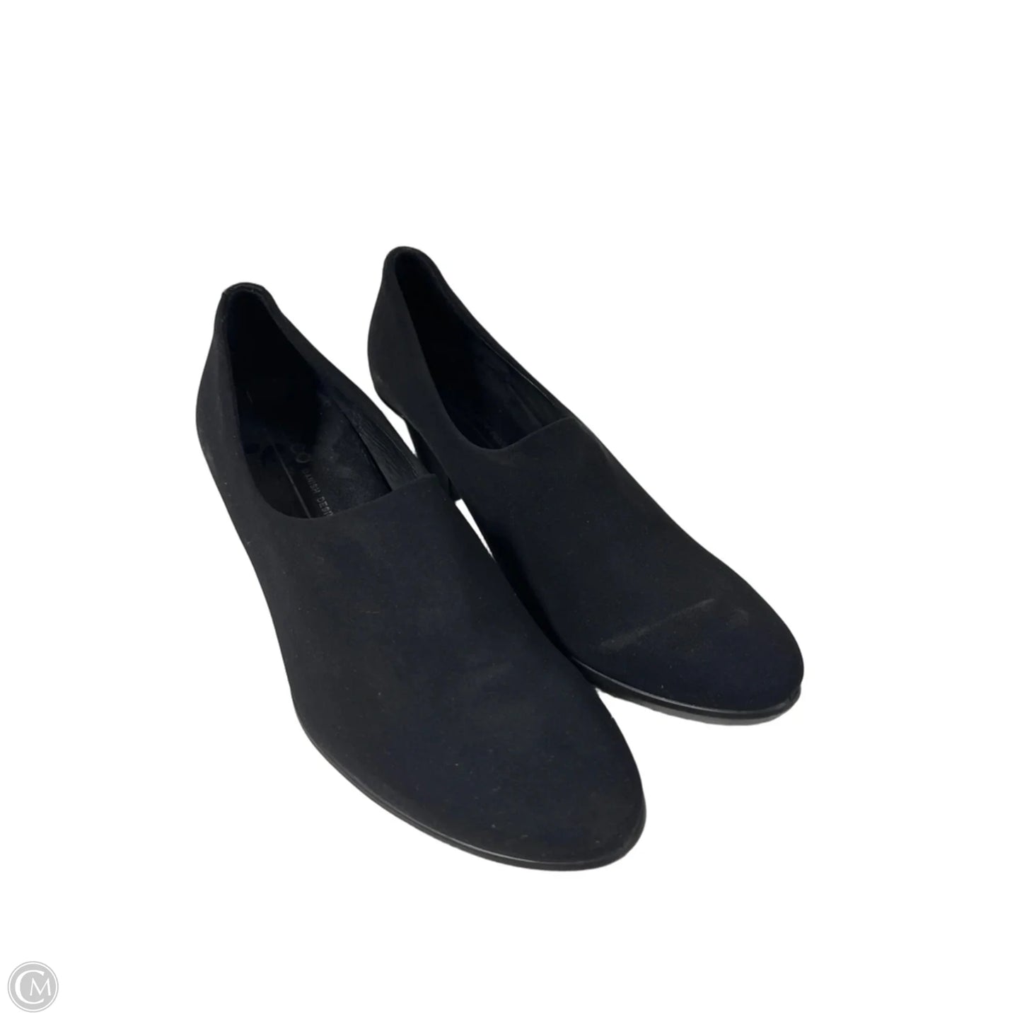 Shoes Heels Kitten By Ecco In Black, Size: 7.5