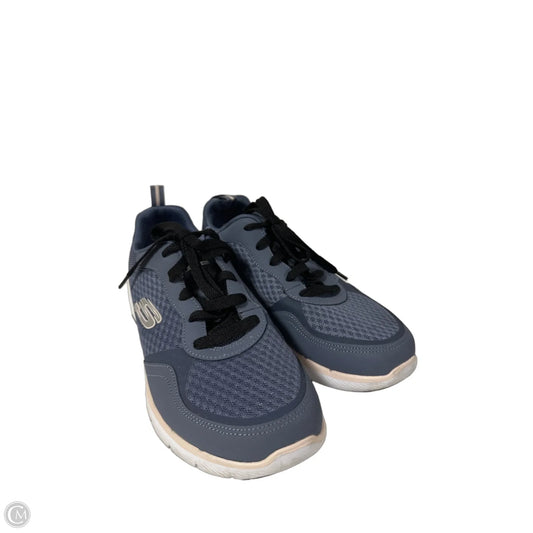Shoes Athletic By Skechers In Blue, Size: 9.5