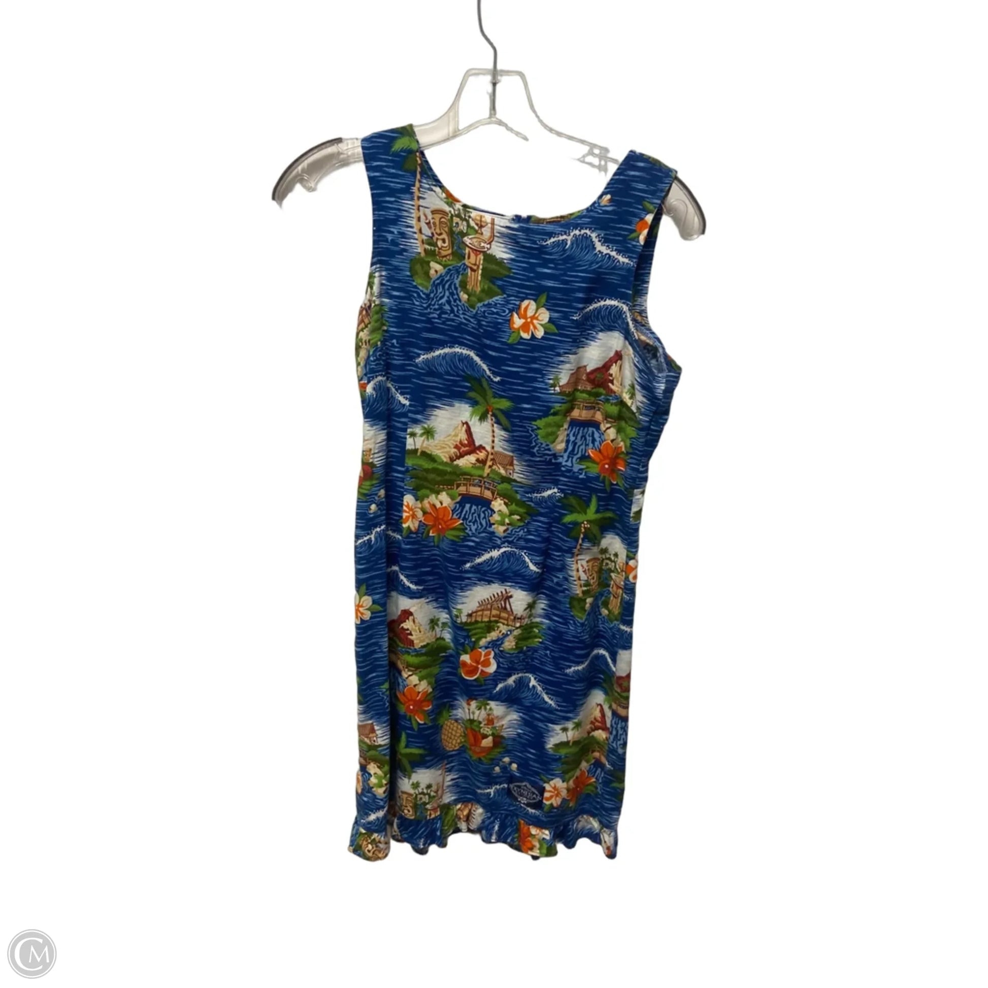 Dress Casual Short By Disney In Blue, Size: Xs