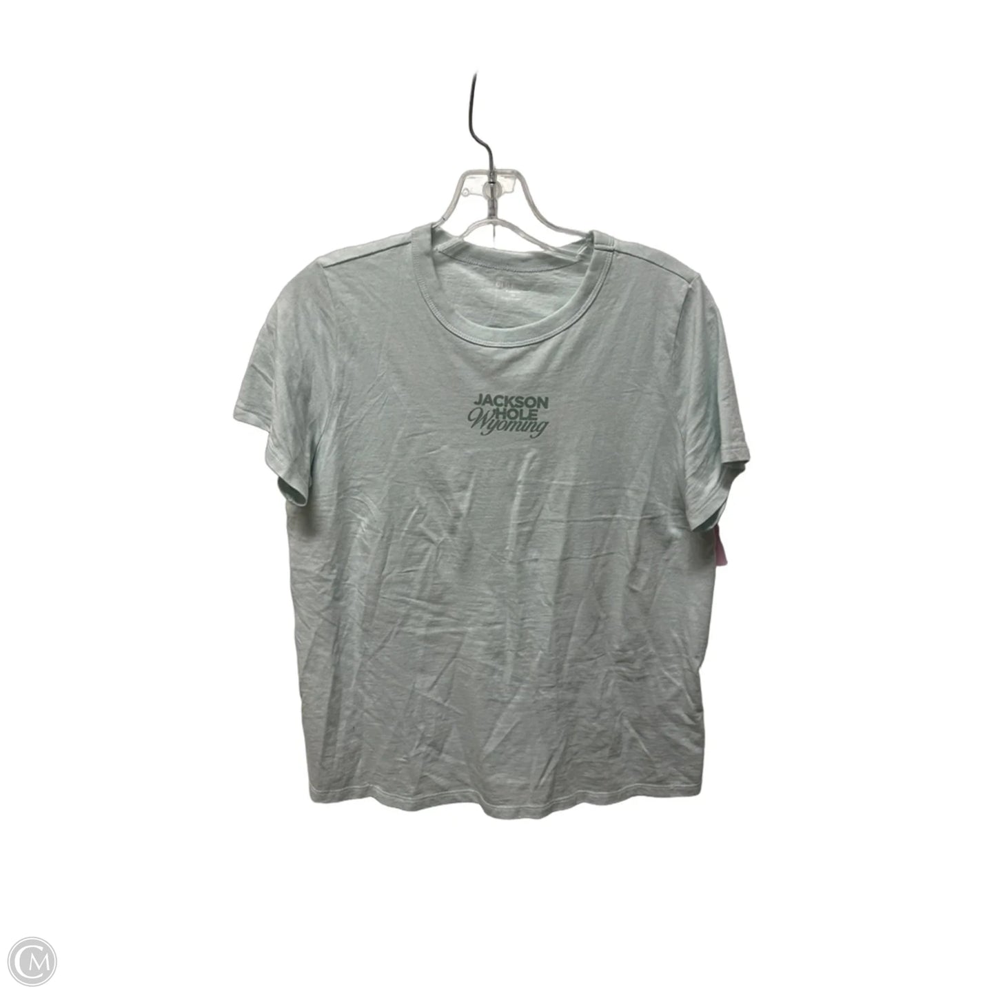 Top Short Sleeve By Old Navy In Green, Size: S