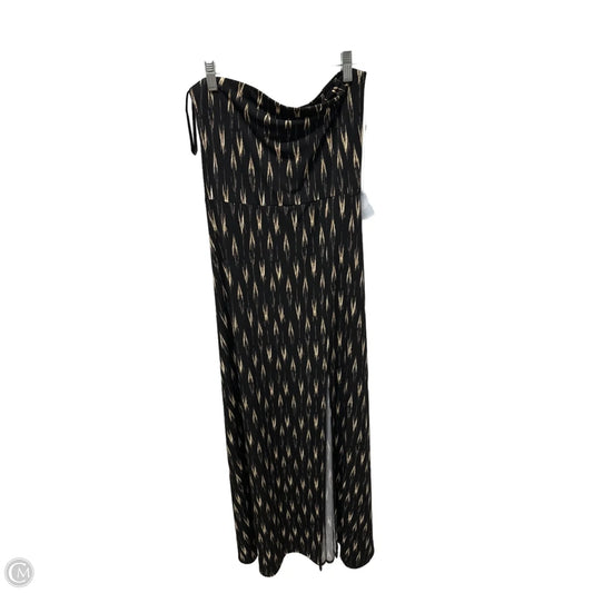 Dress Casual Maxi By Banana Republic In Black, Size: M