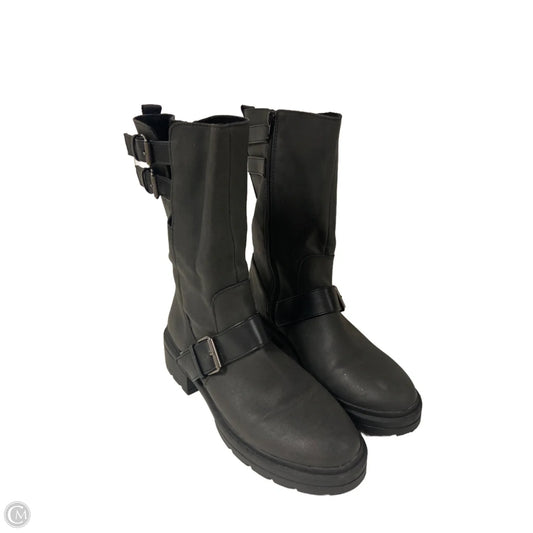 Boots Combat By Clothes Mentor In Black, Size: 10