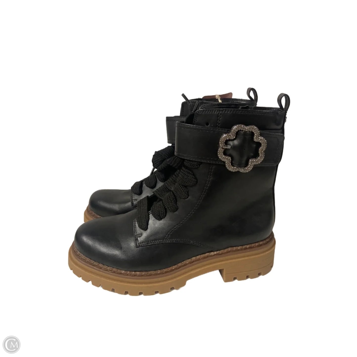 Boots Combat By Sam And Libby In Black, Size: 8