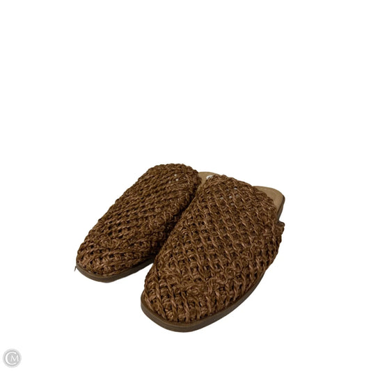 Sandals Flats By Catherine Malandrino In Brown, Size: 8.5