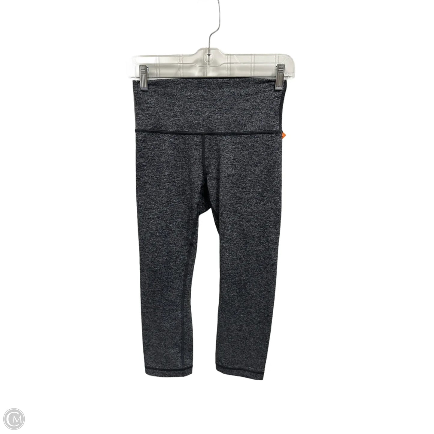 Athletic Capris By Lululemon In Grey, Size: M