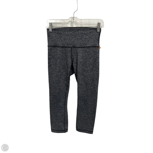 Athletic Capris By Lululemon In Grey, Size: M