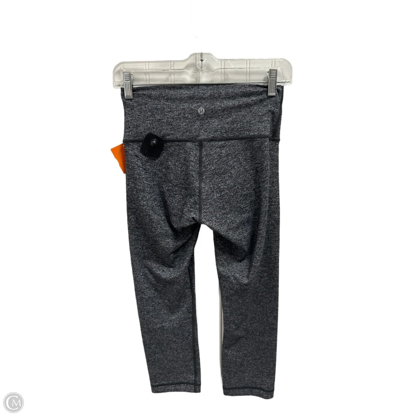 Athletic Capris By Lululemon In Grey, Size: M