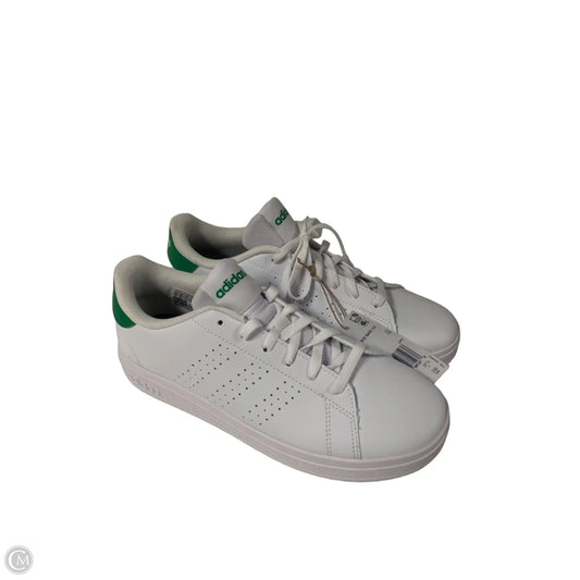 Shoes Athletic By Adidas In White, Size: 5