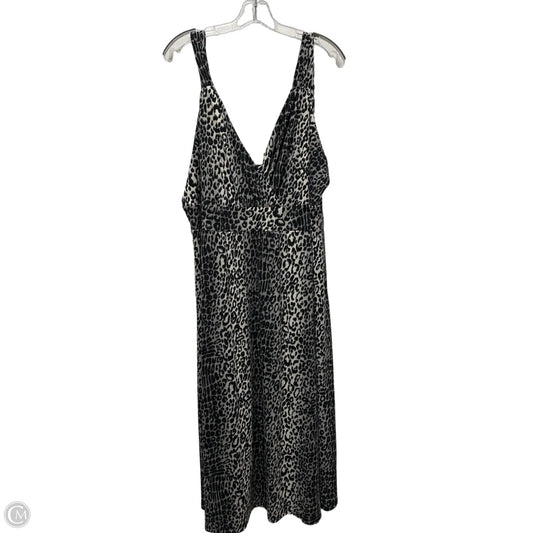 Dress Casual Midi By Michael By Michael Kors In Animal Print, Size: 3x