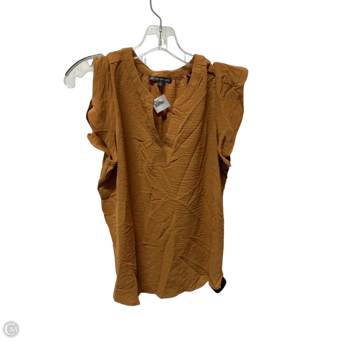 Top Sleeveless By Adrianna Papell In Red, Size: M