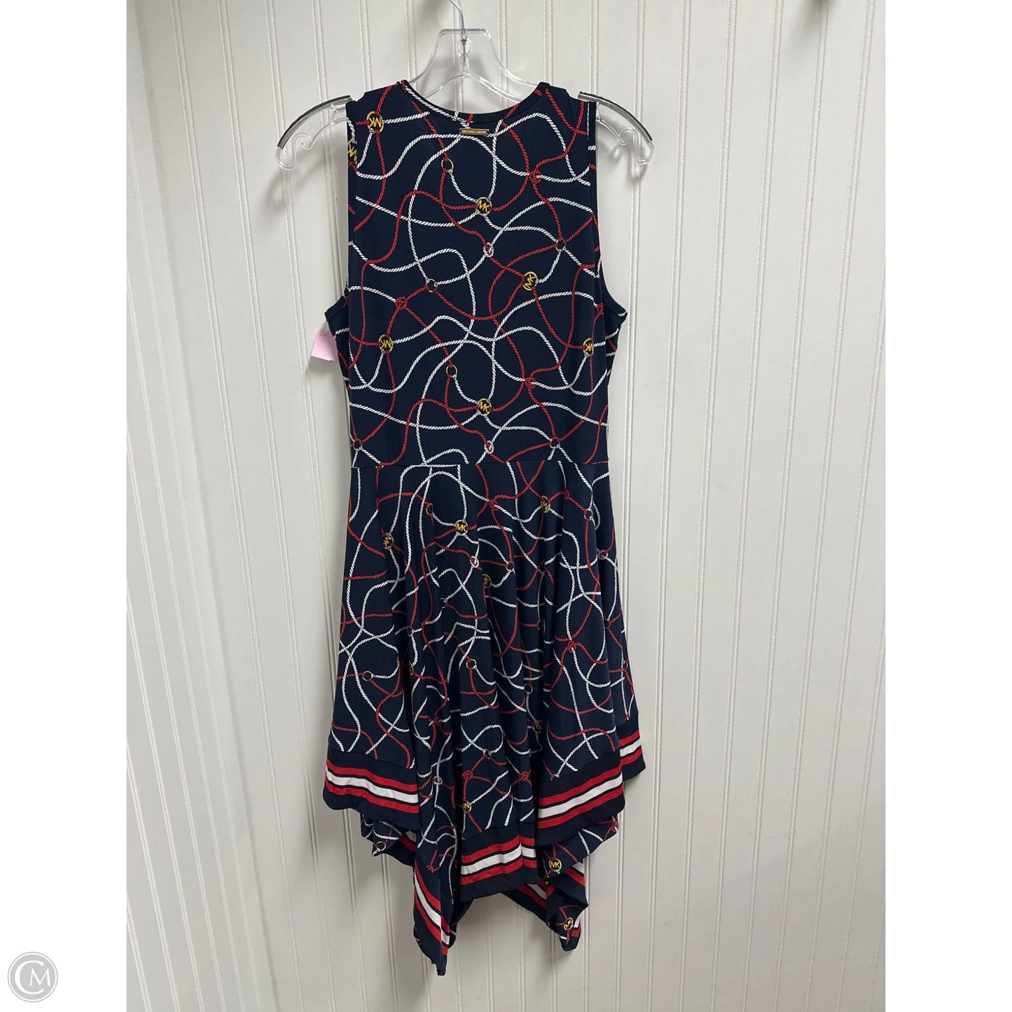 Dress Designer By Michael Kors In Blue, Size: M