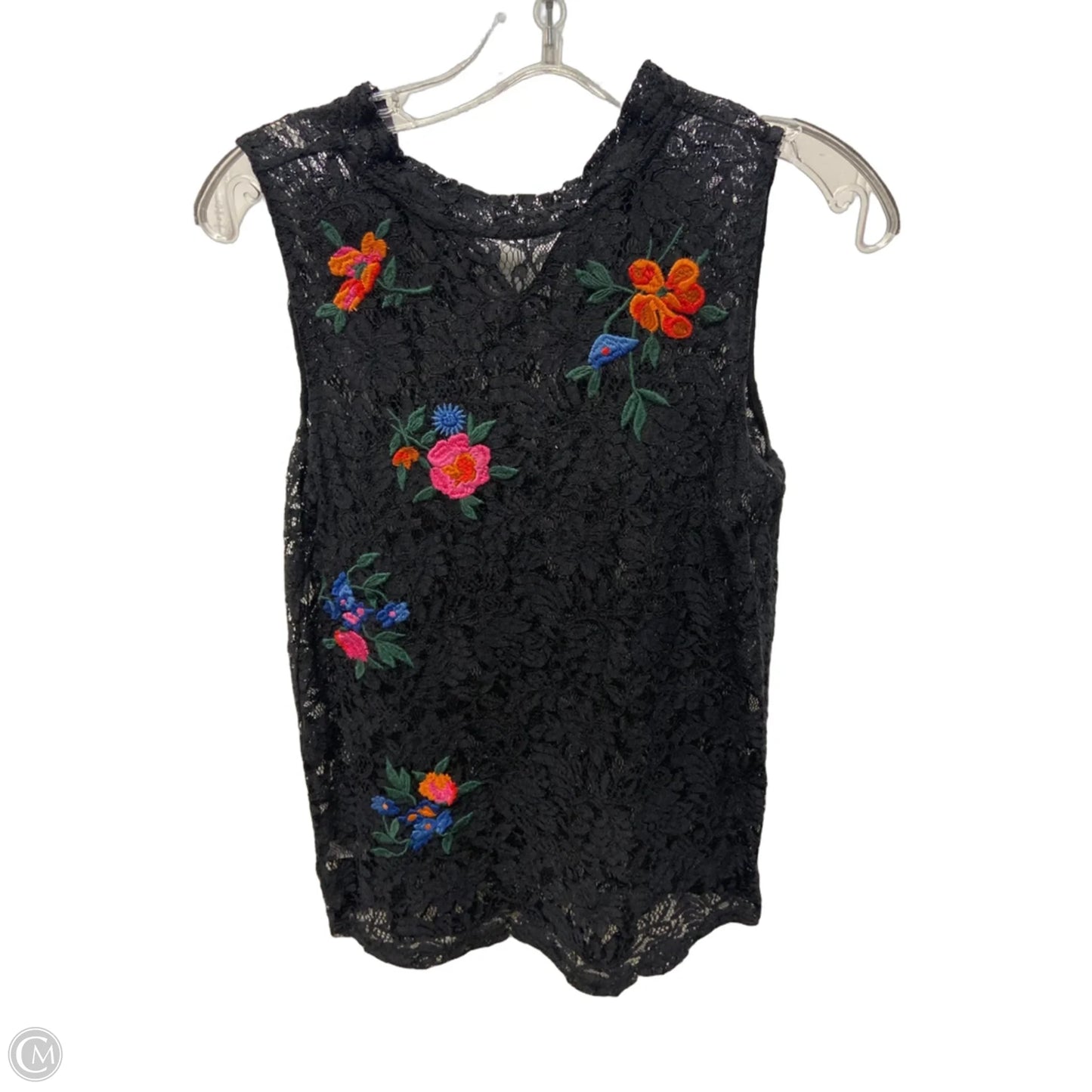 Top Sleeveless By Loft In Black, Size: Xs
