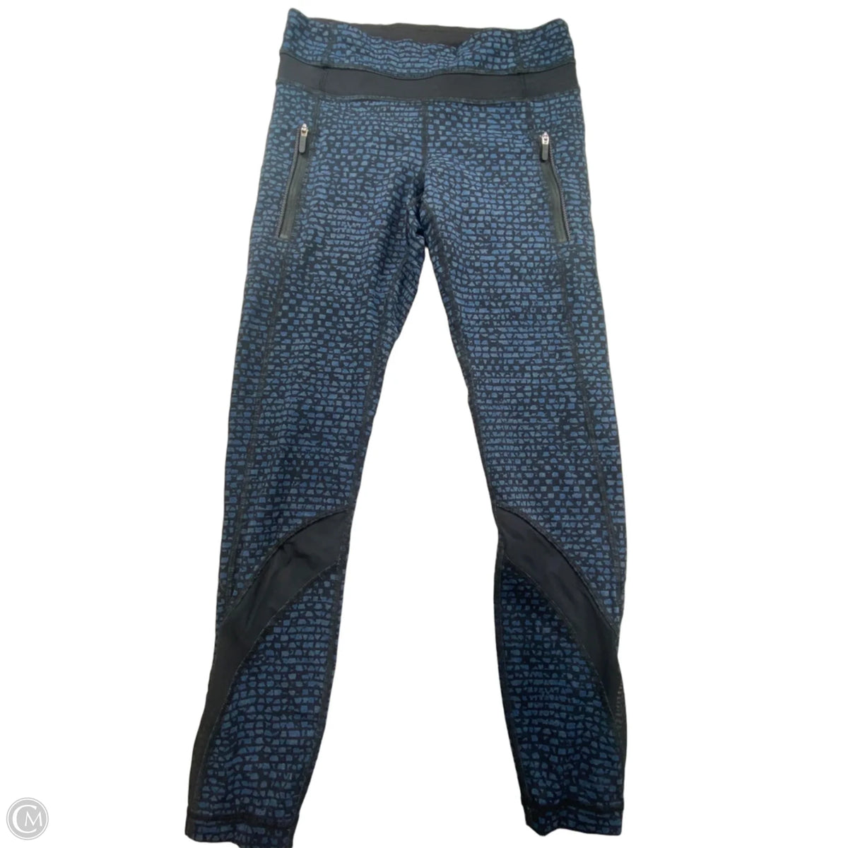 Athletic Leggings By Lululemon In Blue, Size: 4