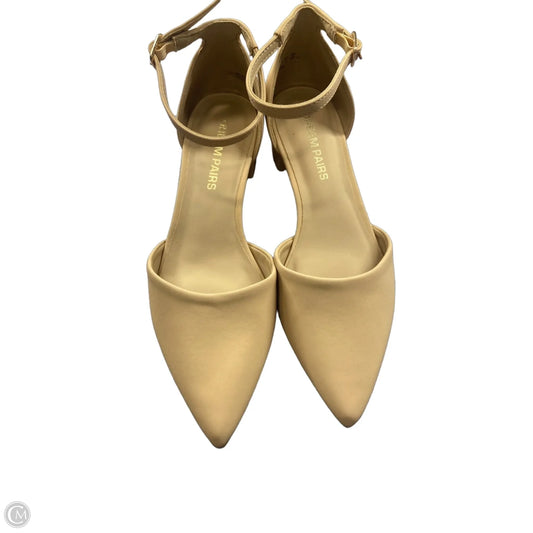 Shoes Heels Block By Dream Pairs In Brown, Size: 6