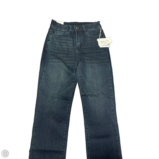 Jeans Straight By Grace & Lace In Black, Size: 2