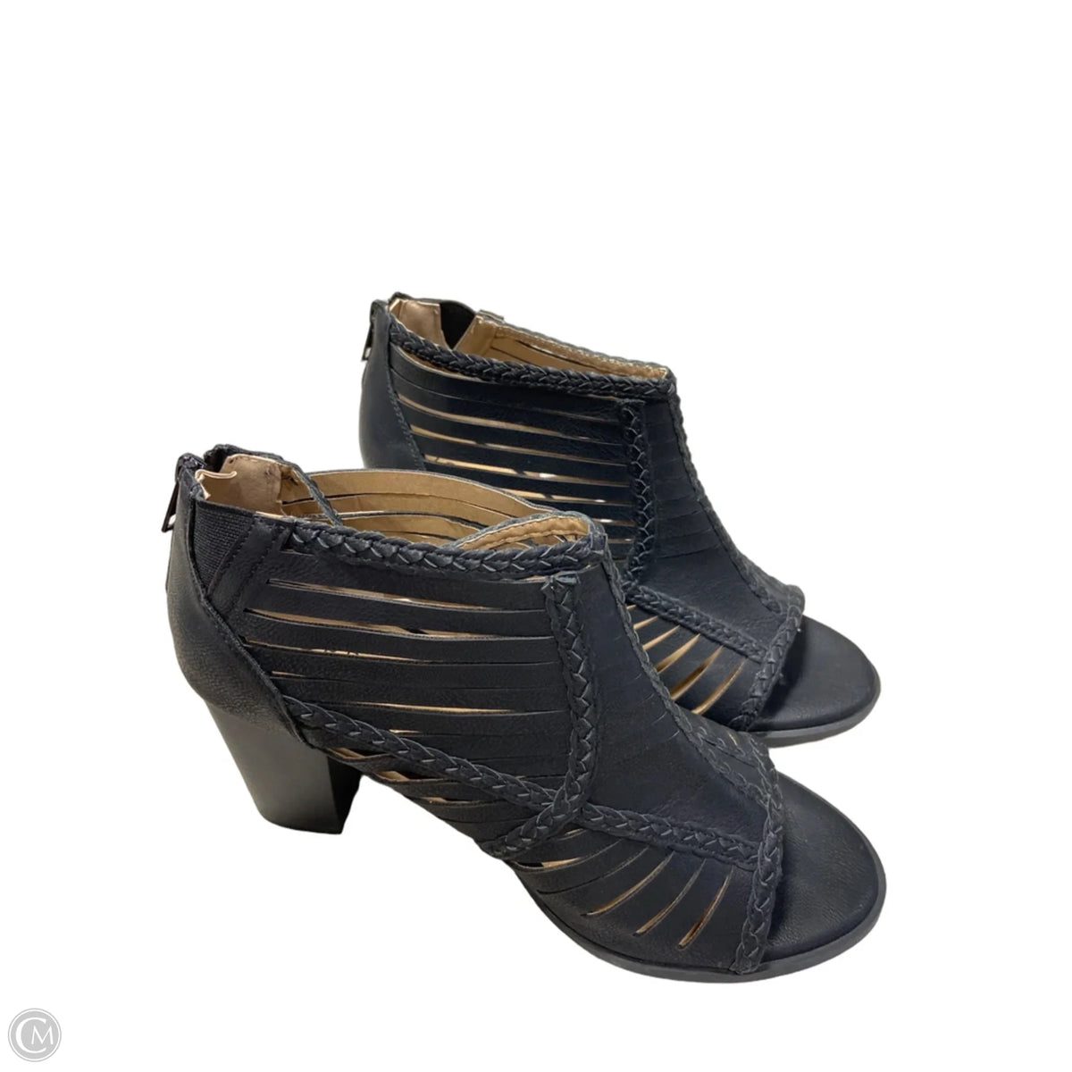 Boots Ankle Heels By Torrid In Black, Size: 9