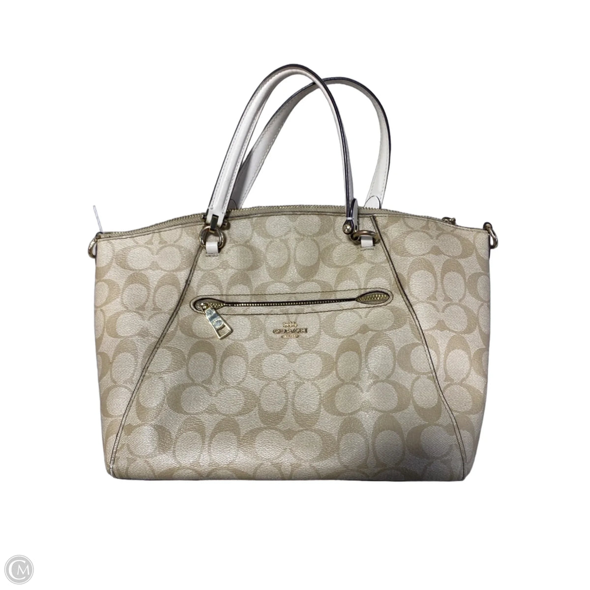 Handbag Designer By Coach, Size: Medium