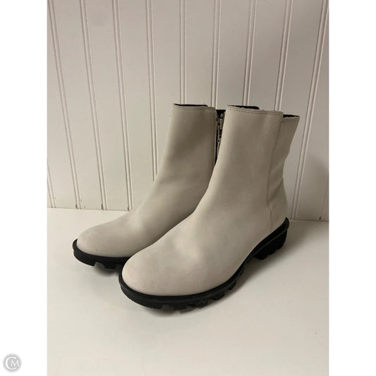 Boots Ankle Heels By Sorel In White, Size: 9