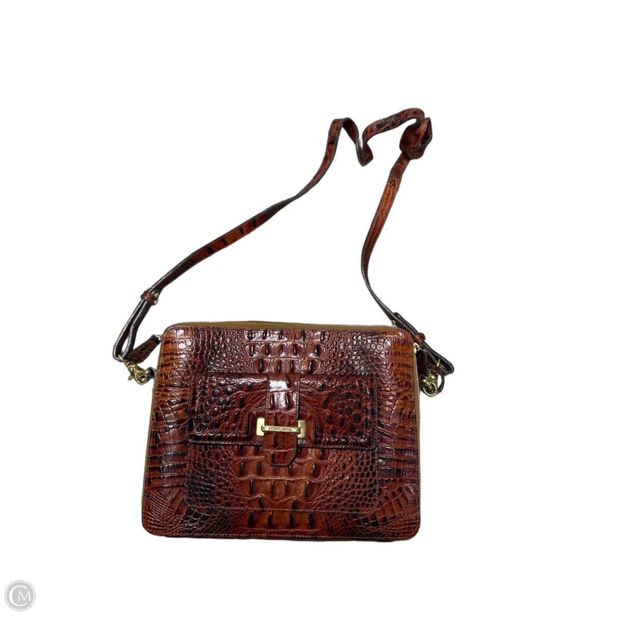Crossbody Designer By Brahmin, Size: Medium