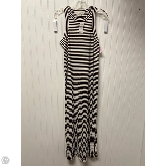 Dress Casual Maxi By Loft In Brown, Size: M