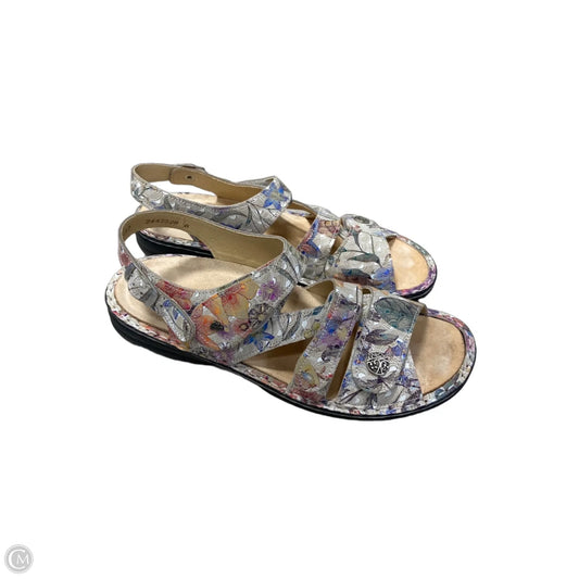 Sandals Flats By Finn Comfort In Multi-colored, Size: 11.5