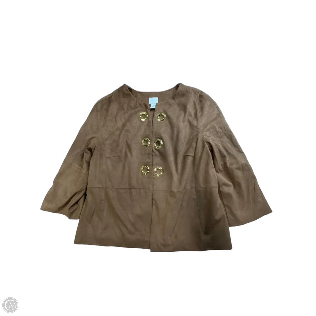 Jacket Other By Chicos In Brown, Size: M