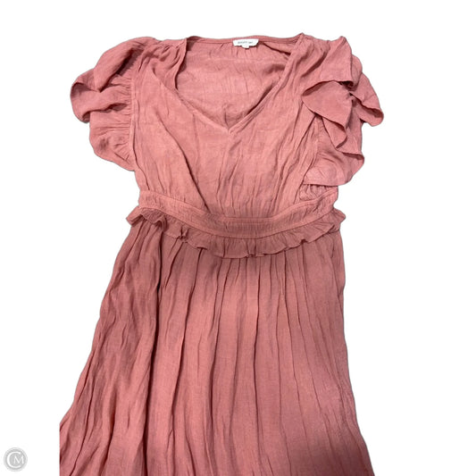 Dress Casual Maxi By August Sky In Pink, Size: L