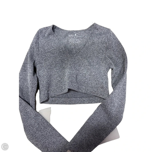 Top Long Sleeve By Spiritual Gangster In Grey, Size: M