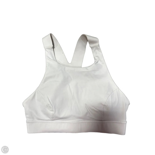 Athletic Bra By Lululemon In White, Size: S