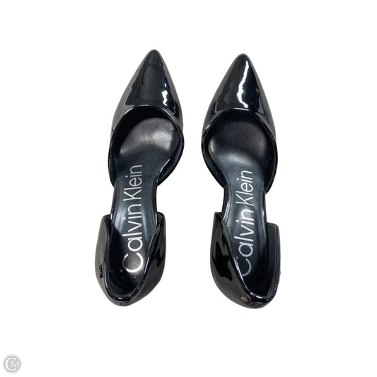 Shoes Heels Stiletto By Calvin Klein In Black, Size: 8
