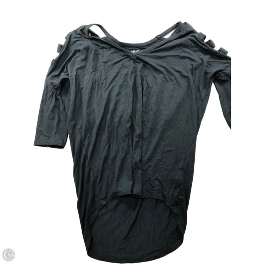 Top Long Sleeve By Express In Black, Size: S