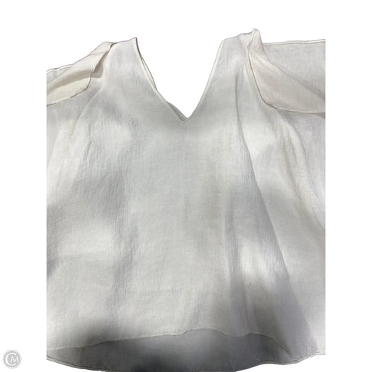 Top Short Sleeve By Rachel Roy In Beige, Size: 2x