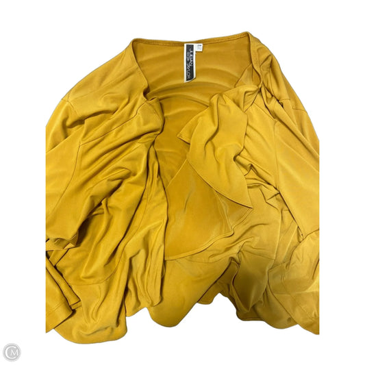 Shawl By Julian Taylor In Yellow, Size: 3x