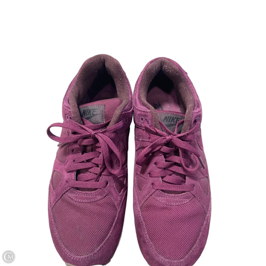 Shoes Athletic By Nike In Purple, Size: 9.5