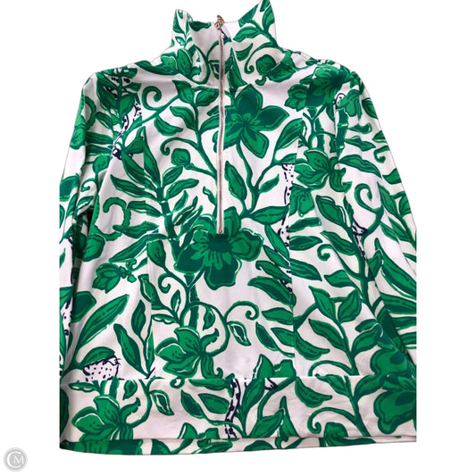 Top Long Sleeve Designer By Lilly Pulitzer In Blue, Size: S