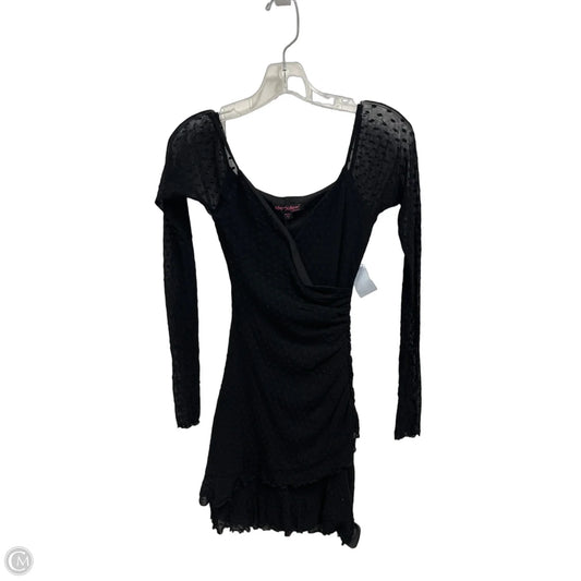 Dress Casual Midi By Betsey Johnson In Black, Size: Xs