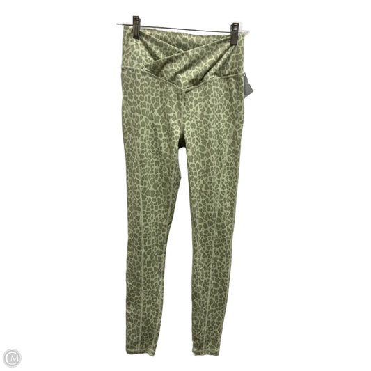 Athletic Leggings By Antonio Melani In Green, Size: Xs