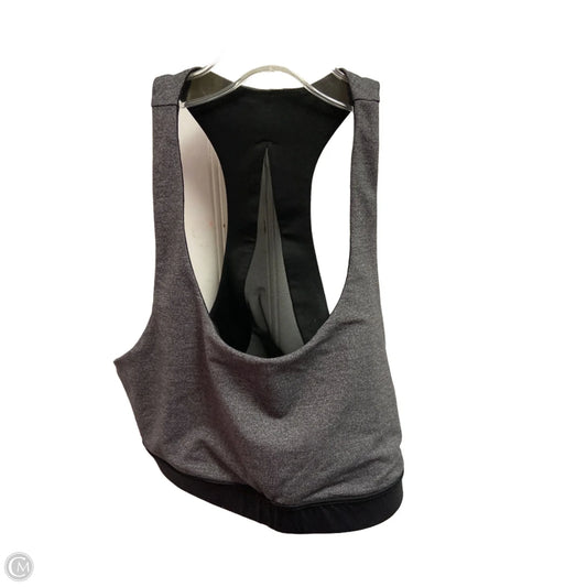 Athletic Bra By Lululemon In Grey, Size: M