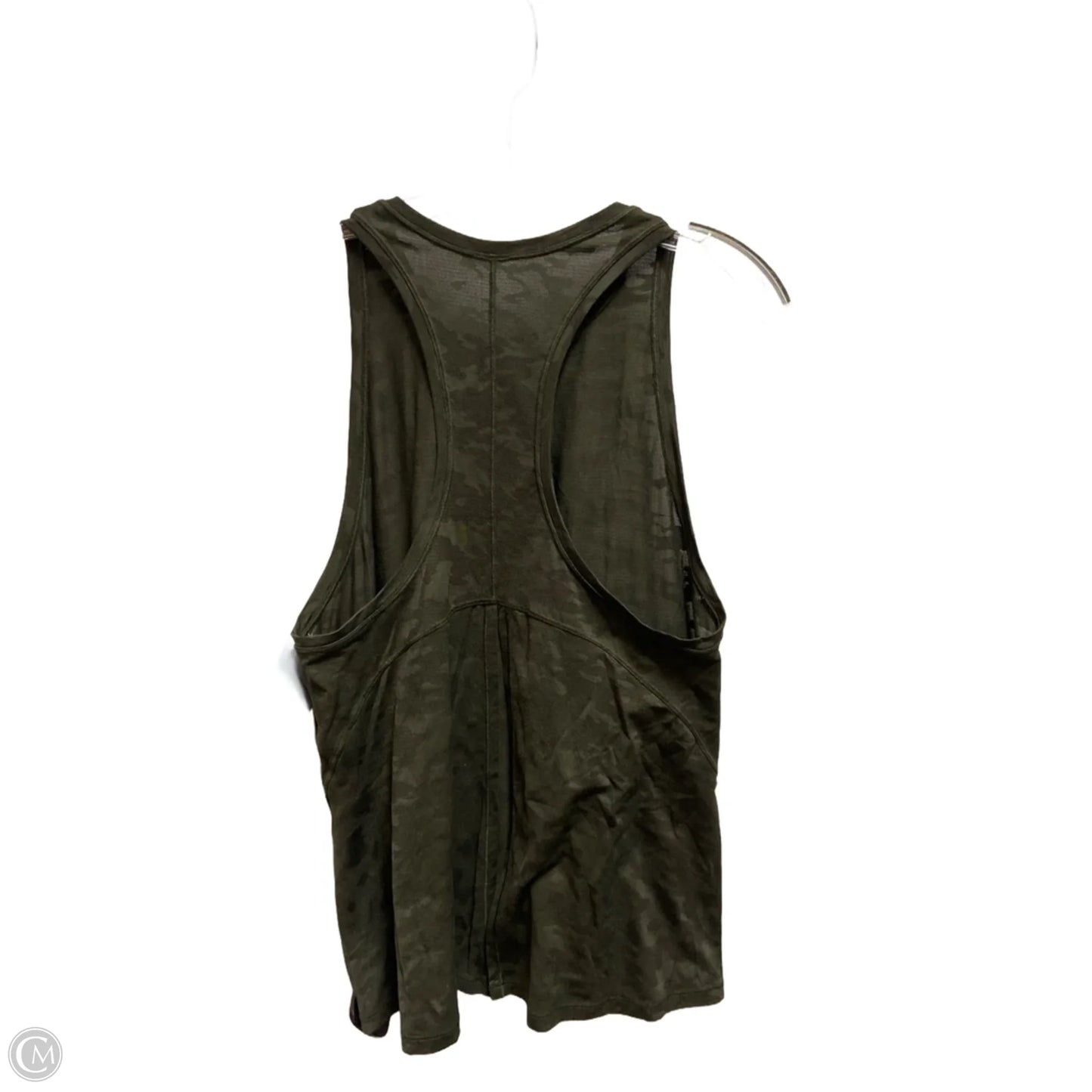 Athletic Tank Top By Lululemon In Green, Size: M