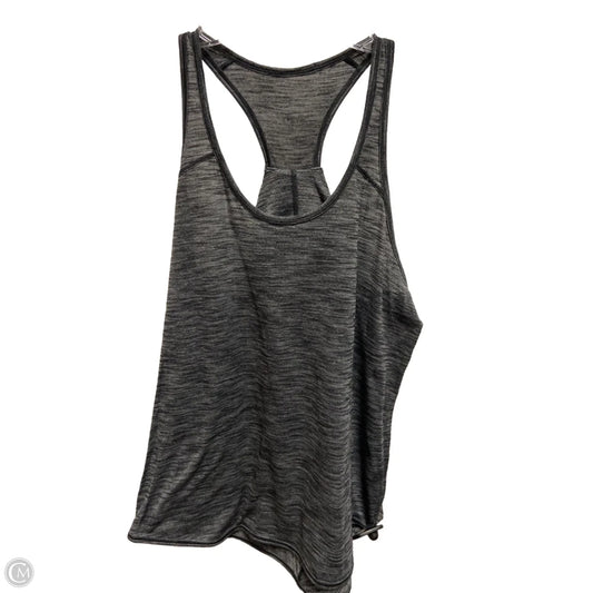 Athletic Tank Top By Lululemon In Grey, Size: M