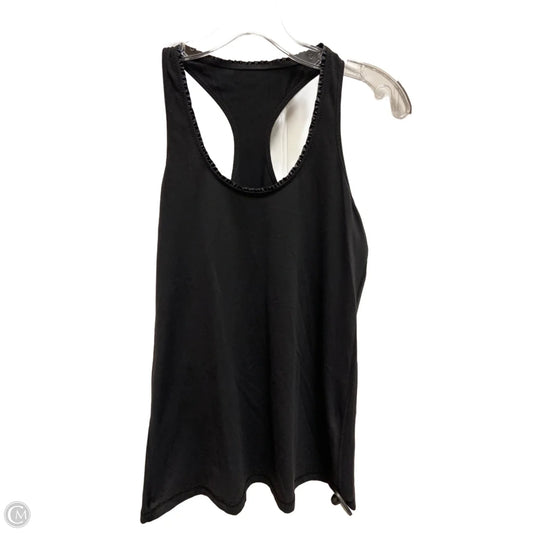 Athletic Tank Top By Lululemon In Black, Size: M
