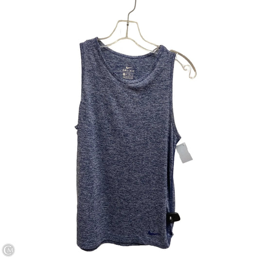 Athletic Tank Top By Nike In Blue, Size: Xs