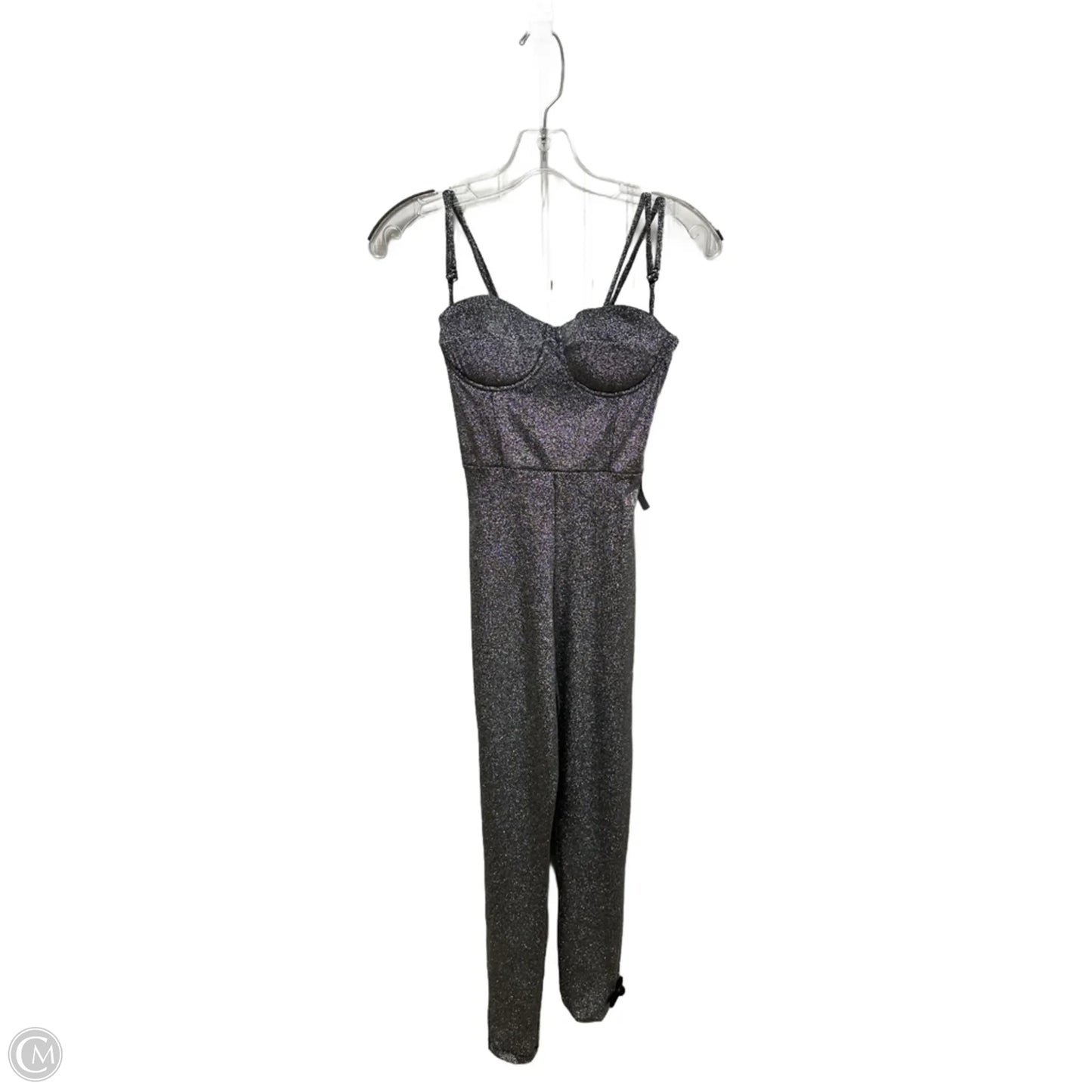 Jumpsuit By Clothes Mentor In Silver, Size: S