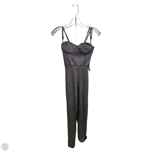 Jumpsuit By Clothes Mentor In Silver, Size: S
