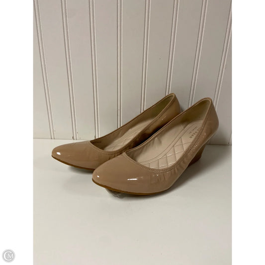 Shoes Heels Wedge By Cole-haan In Brown, Size: 8