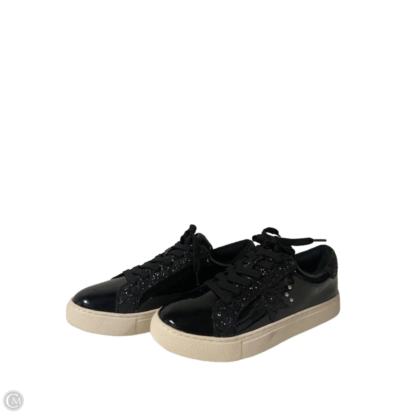 Shoes Sneakers By Clothes Mentor In Black, Size: 8