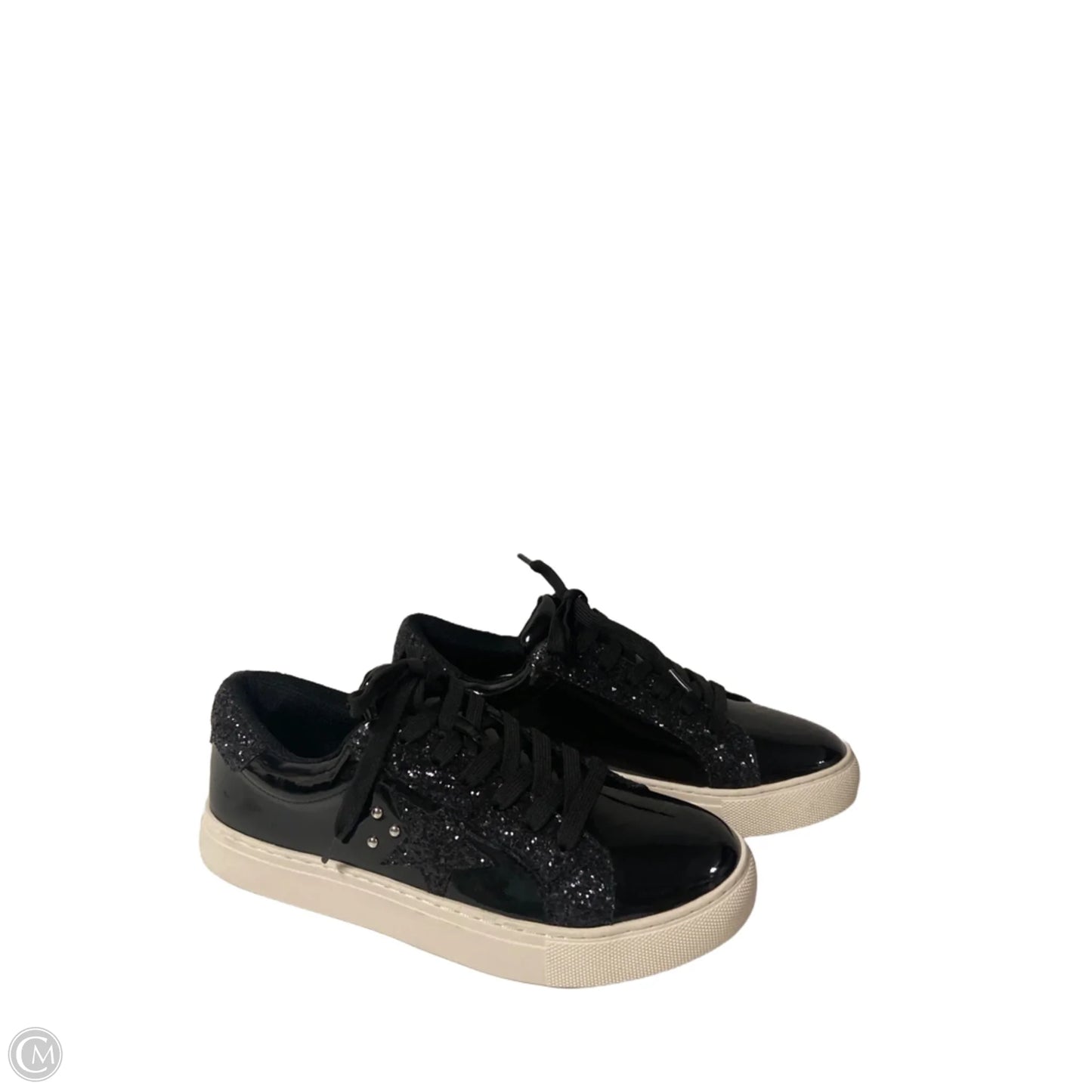 Shoes Sneakers By Clothes Mentor In Black, Size: 8