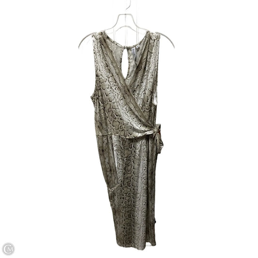 Jumpsuit By Emma And Michele In Brown, Size: L